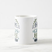 Mug Citation Inspirante de Dévotion 'L'Espoir Grandit  (Centre)