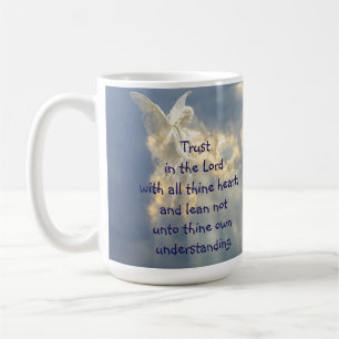 Mug Citation inspirante de la confiance en Dieu par l'
