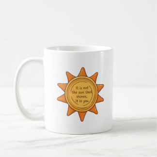 Mug Citation Inspirante de Soleil