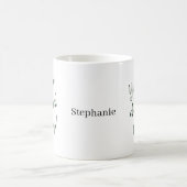 Mug Citation Inspirante Personnalisée Vous Pouvez Fair (Centre)