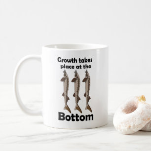 Mug Citation Inspirante Poisson Esturgeon Fond de l'Ea