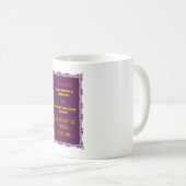 Mug Citation inspirante positive sur la vie (Devant droit)