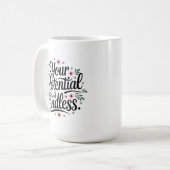 Mug Citation inspirante, votre potentiel est sans fin (Devant gauche)