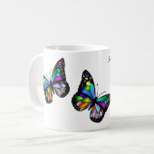 Mug Citation Inspiration Papillon (Devant gauche)