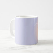 Mug Citation Inspirationnelle Bleu Soyez le café souri (Devant gauche)