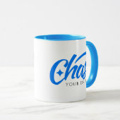 Mug Citation Inspirationnelle Chasser vos rêves (Devant droit)