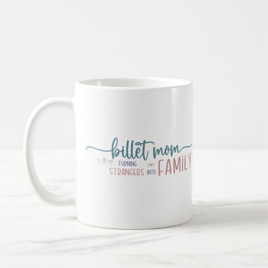 Mug Citation Inspirationnelle de Billet de Hockey sur (Gauche)