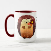 Mug Citation Inspirationnelle de Frère Amoureux Cute H (Gauche)