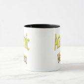 Mug Citation Inspirationnelle De L'Arme Universitaire, (Centre)
