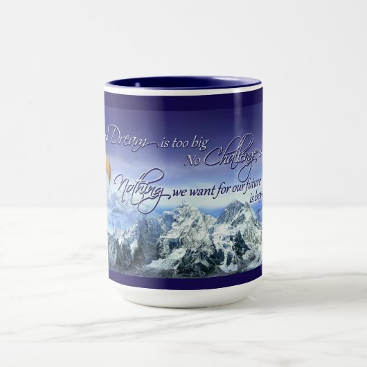Mug Citation Inspirationnelle Donald Trump Aigle et Mo (Centre)