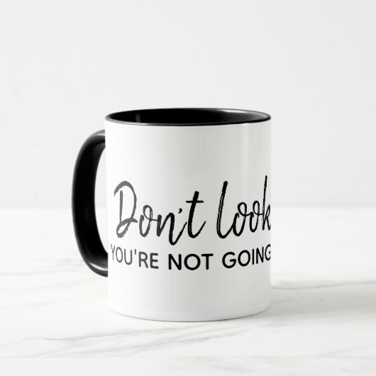 Mug Citation Inspirationnelle En Blanc (Devant gauche)