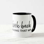 Mug Citation Inspirationnelle En Blanc (Devant droit)