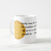 Mug Citation inspirée de Don don Quichotte (Devant gauche)