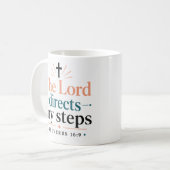Mug Citation Inspirée de l'Écriture 'Le Seigneur Guide (Devant gauche)