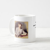 Mug Citation inspirée d'Eleanor Roosevelt (Devant gauche)