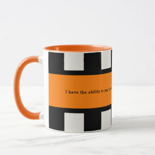 Mug Citation inspirée d'un arbitre de hockey sur glace