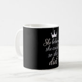 Mug Citation inspirée pour les femmes (Devant gauche)