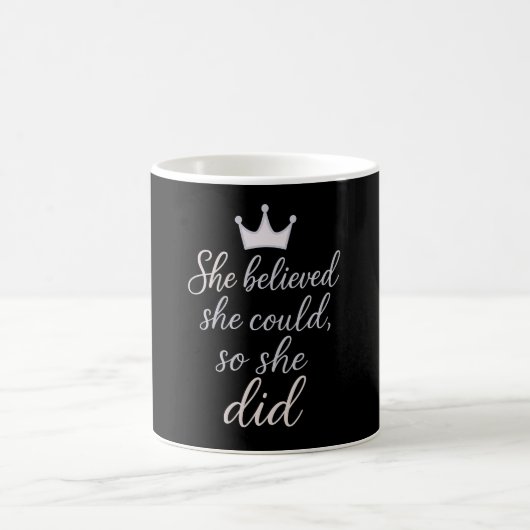 Mug Citation inspirée pour les femmes (Centre)