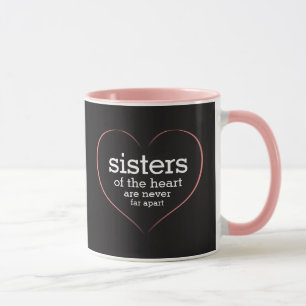 Mug Citation inspirée Soeurs du coeur