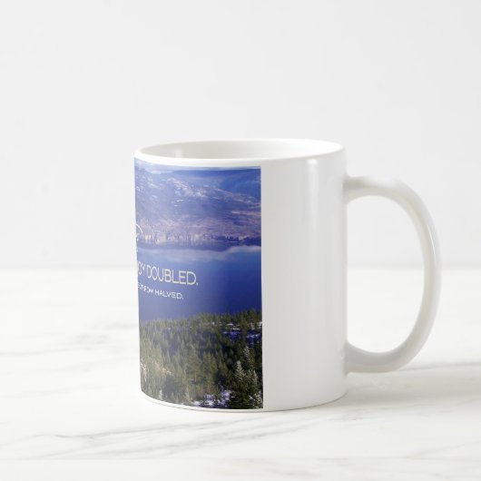 Mug Citation inspirée - une joie partagée (Droite)