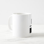 Mug Citation intelligente : Esprit au-dessus de (Devant gauche)
