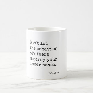 Mug Citation intérieure de paix de Dalai Lama