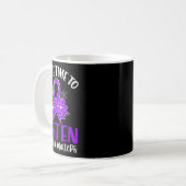 Mug Citation J'Ai Le Temps D'Écouter Le Ribb De Sensib (Devant gauche)