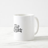 Mug Citation - Je suis un démarreur de feu - brillant (Devant droit)