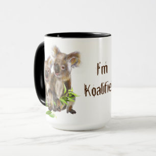 Mug Citation Koalifiée Fun Koala Bear Voyage australie