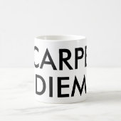 Mug Citation latine Carpe Diem (Centre)