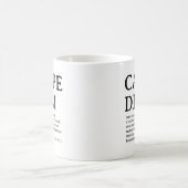 Mug Citation latine Carpe Diem (Centre)