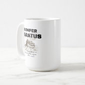 Mug Citation latino Moto de la Garde côtière américain (Devant gauche)
