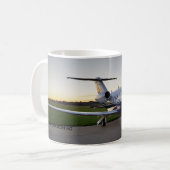 Mug Citation m2 de Cessna au coucher du soleil (Devant gauche)