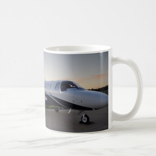 Mug Citation m2 de Cessna au coucher du soleil (Droite)