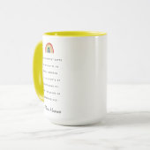 Mug Citation Maria Montessori (Devant gauche)