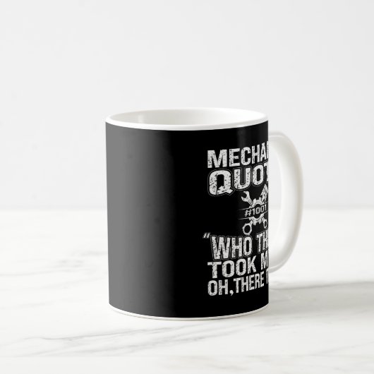Mug Citation mécanique Guy (Devant droit)
