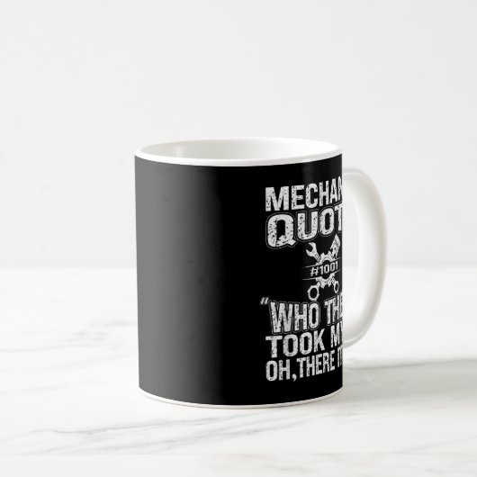 Mug Citation mécanique Guy (Devant droit)