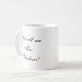 Mug Citation Mignonne Miss Fabulous (Devant gauche)