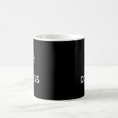 Mug Citation minimale DO LESS – Conception de style de (Centre)