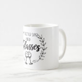 Mug Citation Moderne Amusante Mignonne (Devant droit)