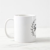 Mug Citation Moderne Amusante Mignonne (Gauche)