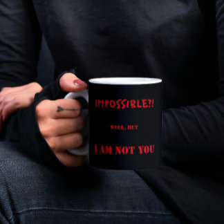Mug Citation motivante drôle de confiance Cadeau sarca