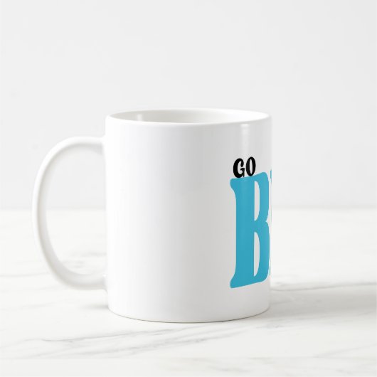 Mug Citation Motivante Go Big (Gauche)