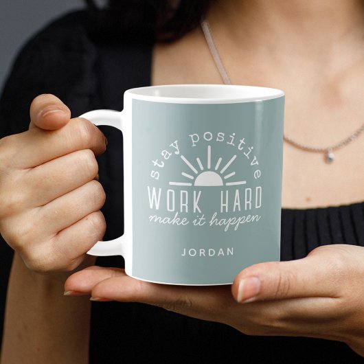Mug Citation Motivante Positive avec N'importe Quel No