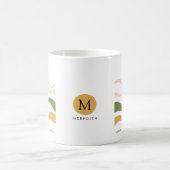 Mug Citation motivationnelle Abstraite Prenez la route (Centre)