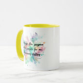 Mug Citation motivationnelle de C.S. Lewis (Devant gauche)