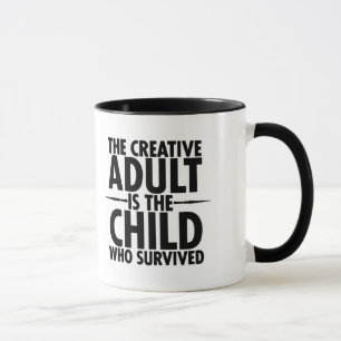 Mug Citation motivationnelle de typographie créative