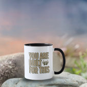 Mug Citation Motivationnelle Positive Céramique Café