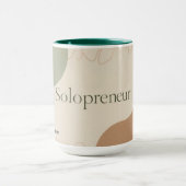 Mug Citation motivationnelle pour l'esthétique de l'en (Centre)