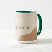 Mug Citation motivationnelle pour l'esthétique de l'en (Devant droit)